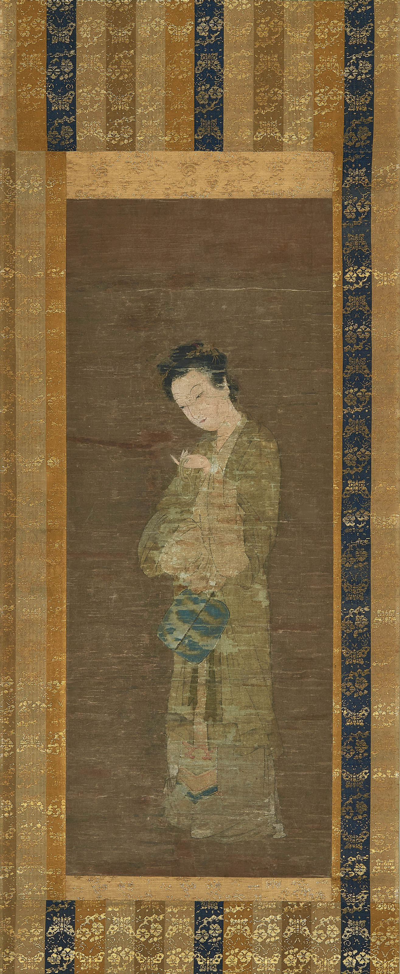佚名  招凉仕女