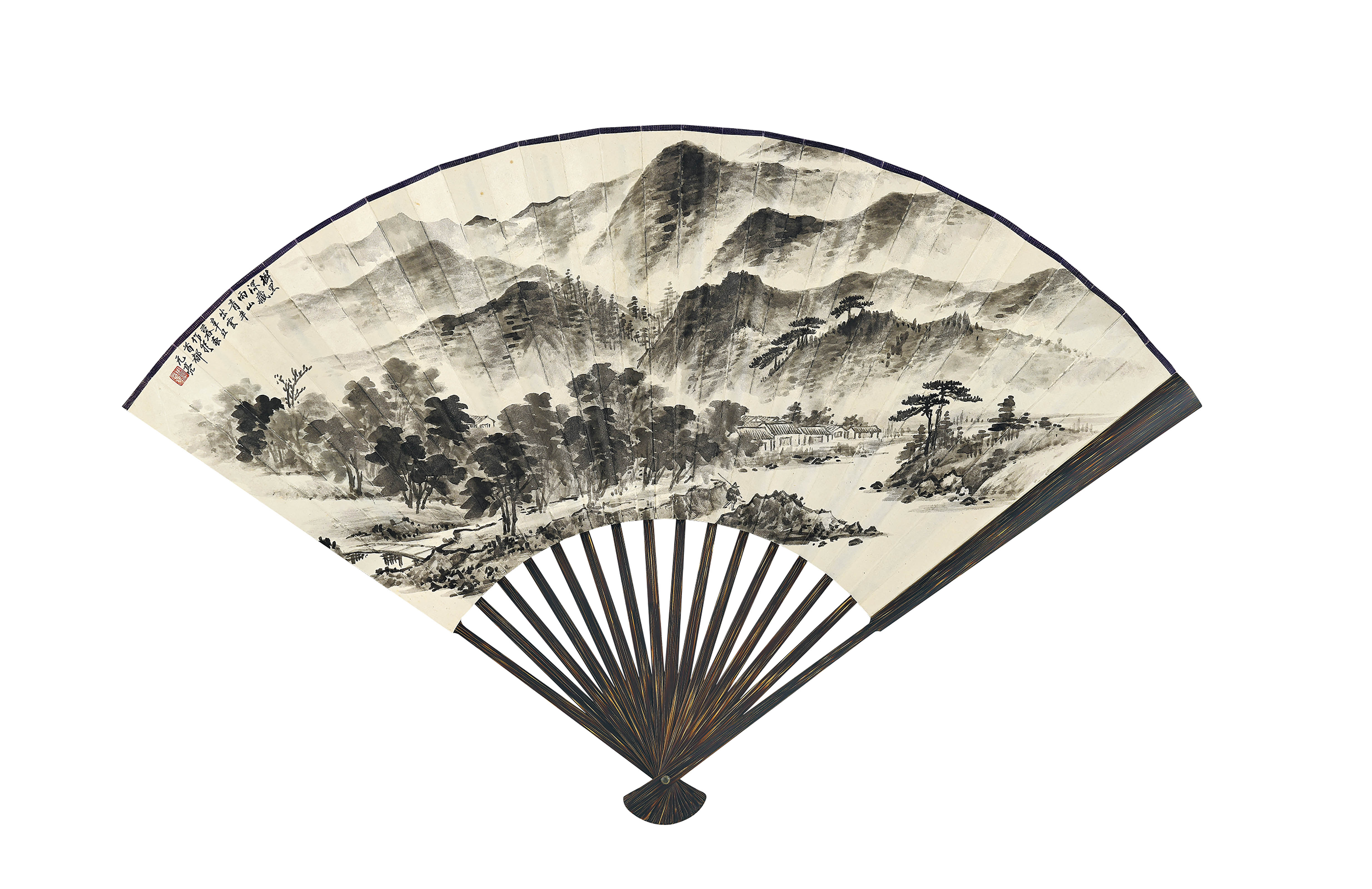 周元亮  雨山出云