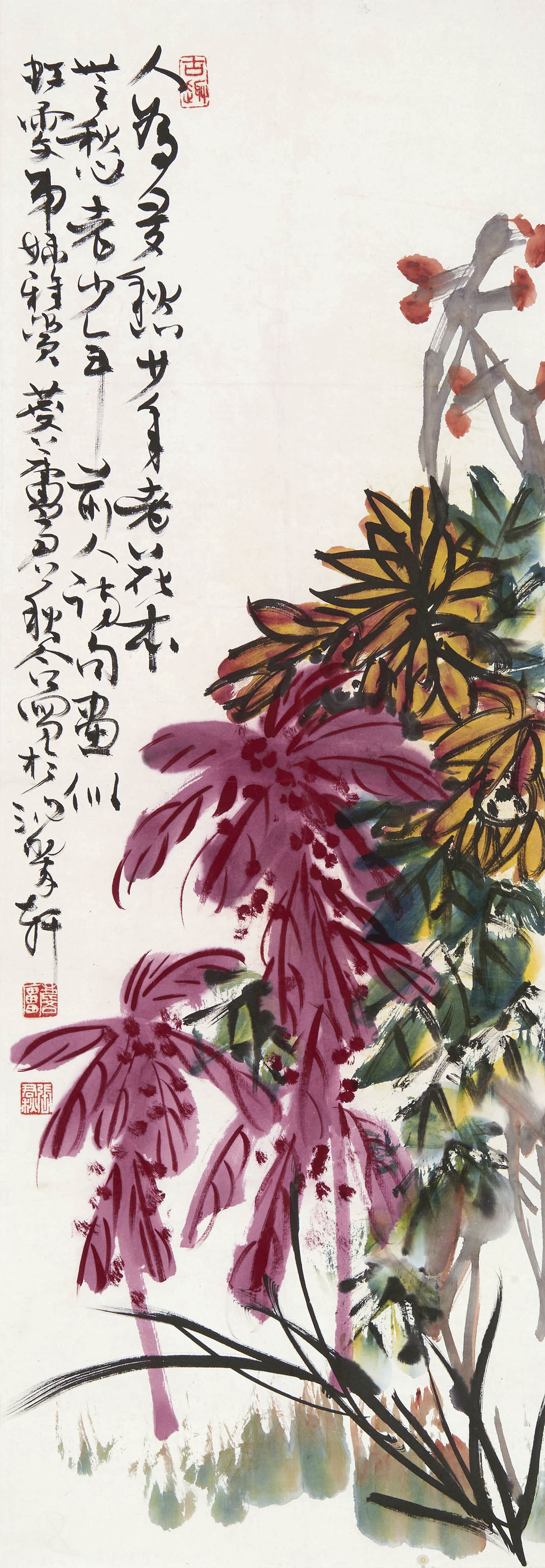 许麟庐 张君秋合作  秋菊老少年